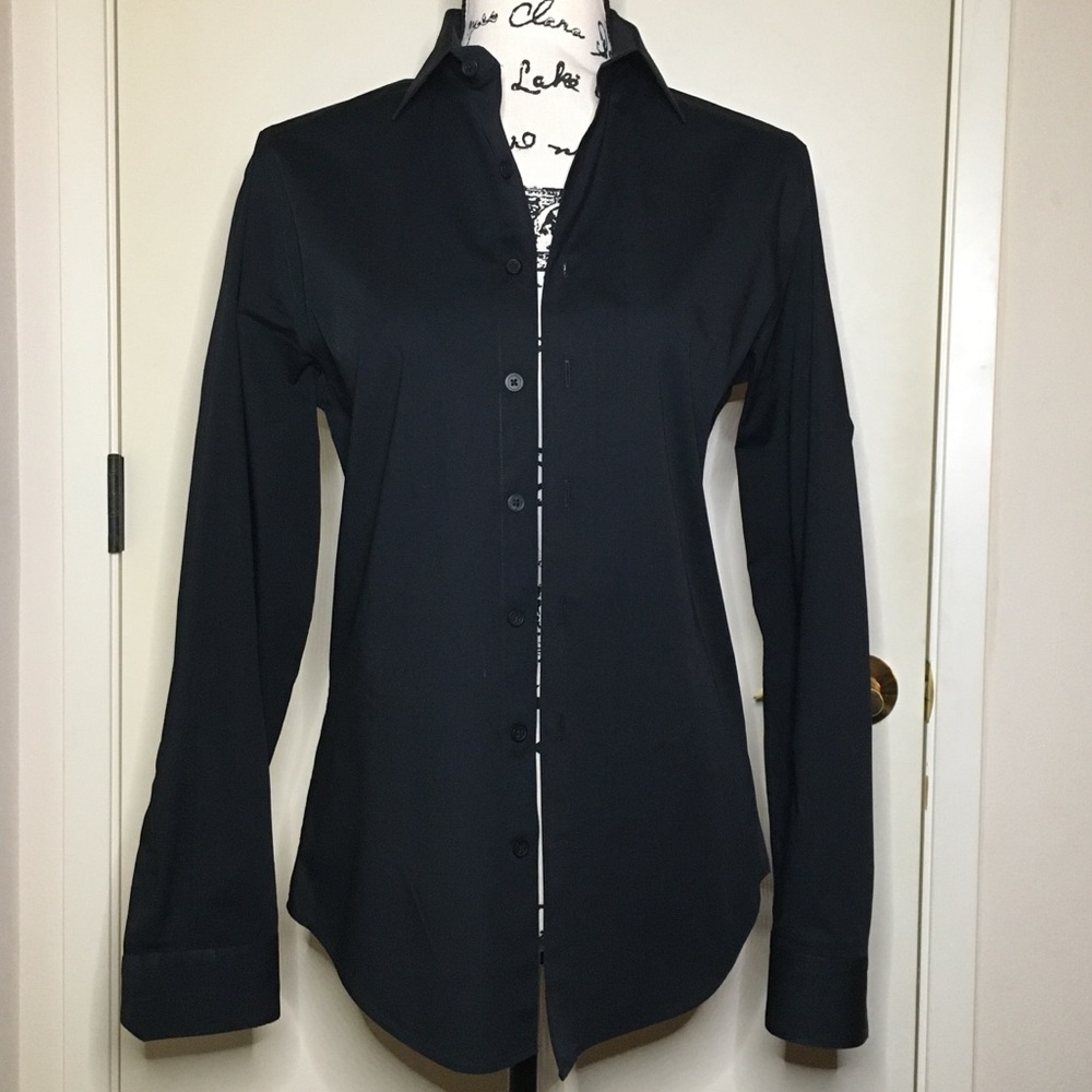 Black Slim 1MX Dress Shirt